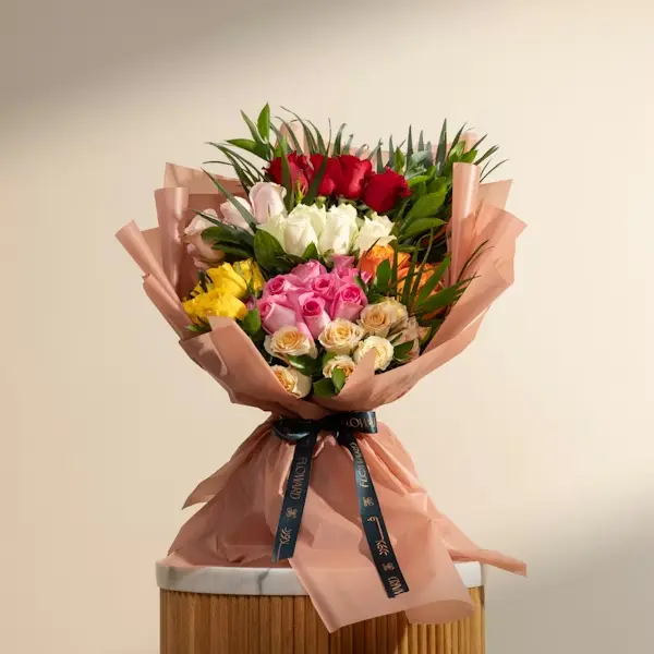 Magical Mixed Roses Bouquet | Code 233
