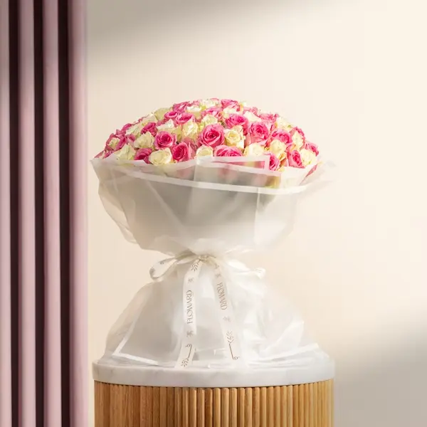  ورد جوري أبيض مع ريفايفل  | كود 228