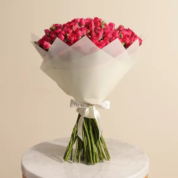 باقة بيبي جوري فوشيا متألقة |  كود 152