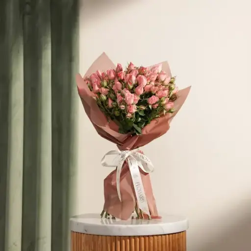 [227] Delicate Baby Roses Bouquet | Code 227