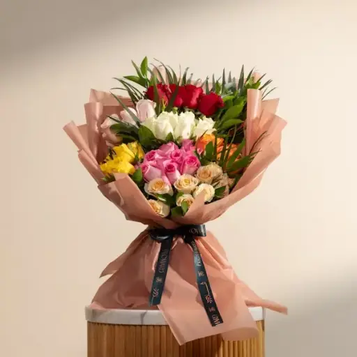 [168] Magical Mixed Roses Bouquet | Code 168