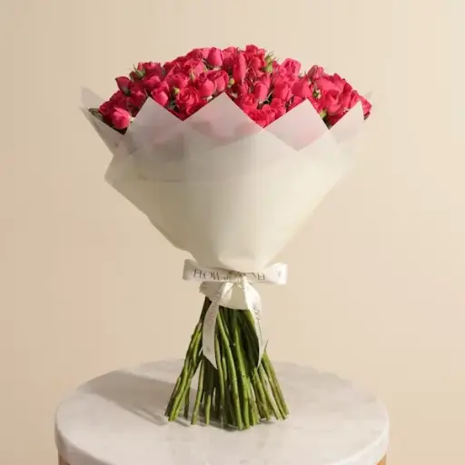 [162] باقة جمال فوشيا |  كود 162